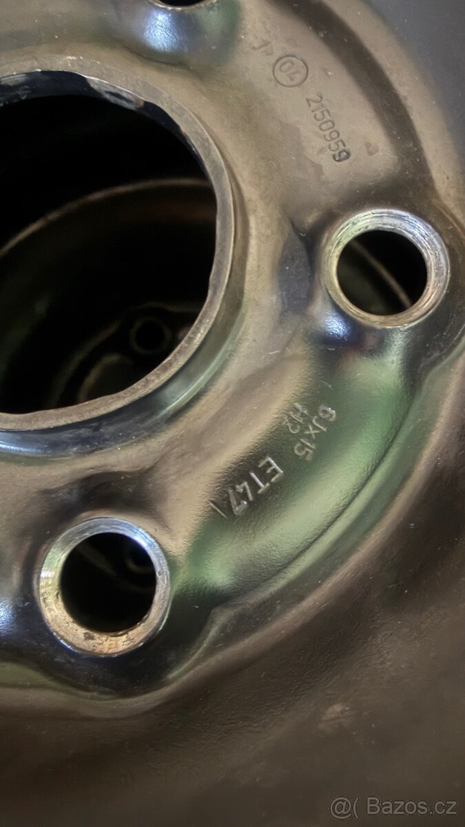 Plechové disky R15 - 2