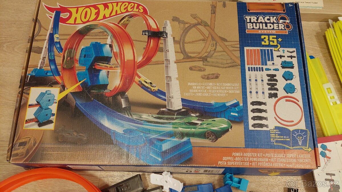 Hot Wheels sady Tracking builder a smyčka - 2