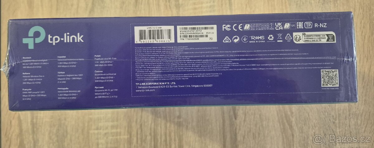 Prodám WiFi router AX1500 Next-Gen - 2