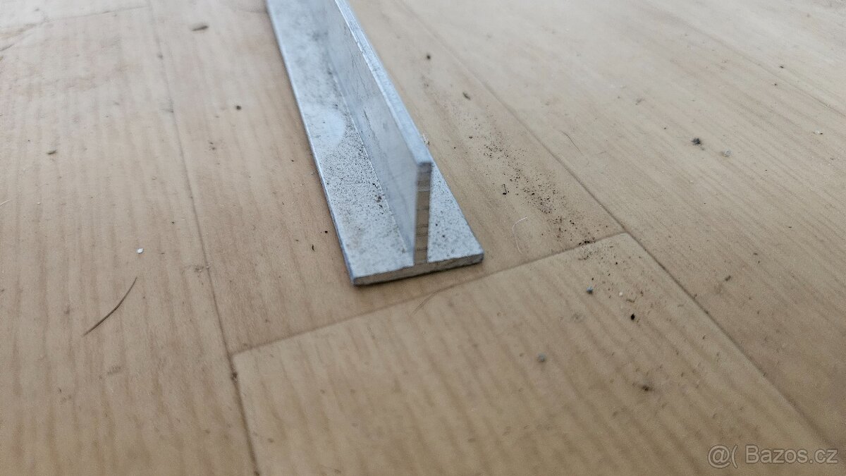 Alu hliníkový T profil, 20x20mm, 3m - 2