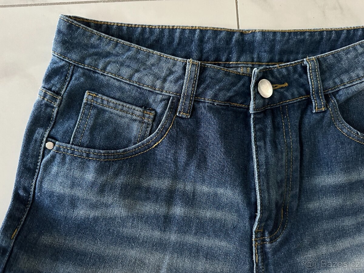 Modré džínové šortky - 2