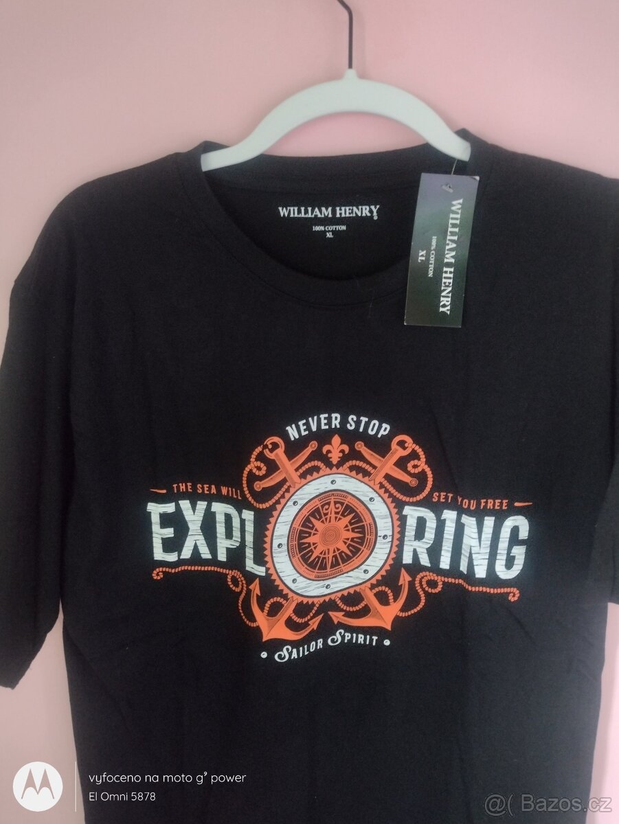 nové pánské tričko William Henry v.XL - 2