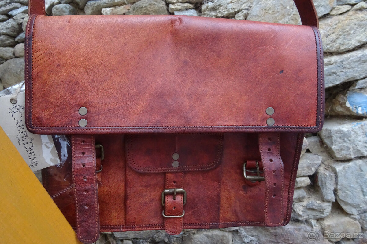 Dámská kožená kabela - 2