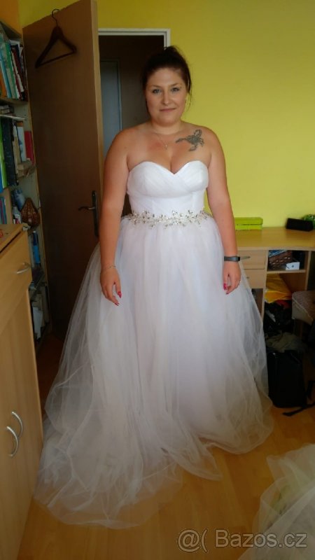 Svatební šaty L - 2