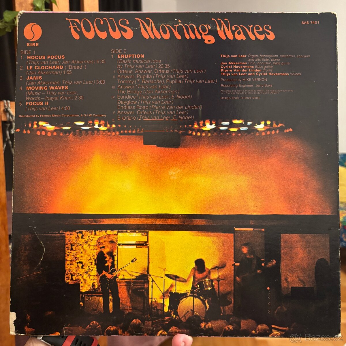 Focus - Moving Waves. LP - 2