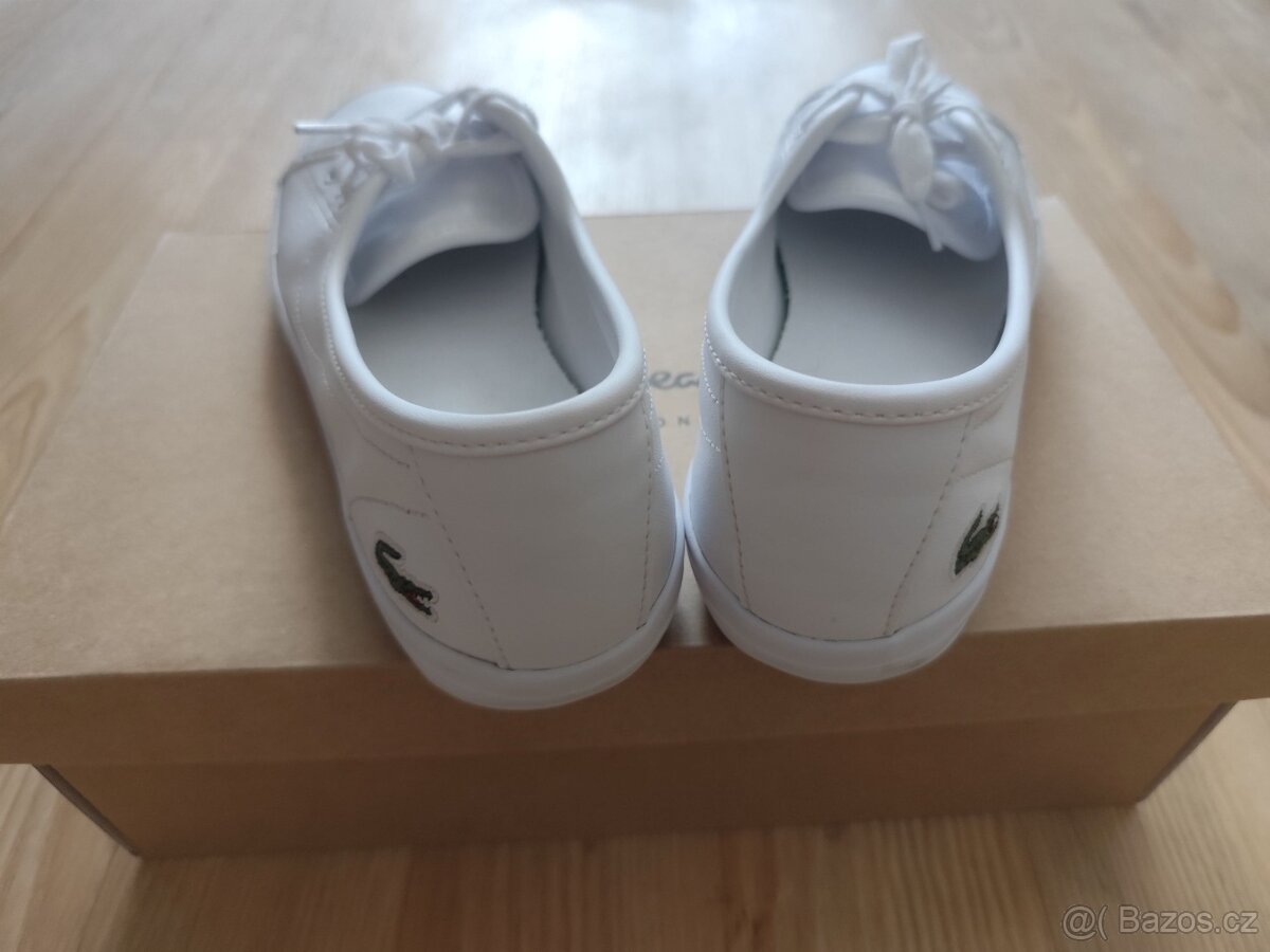 Dámské kožené boty(Balerínky) LACOSTE - 2