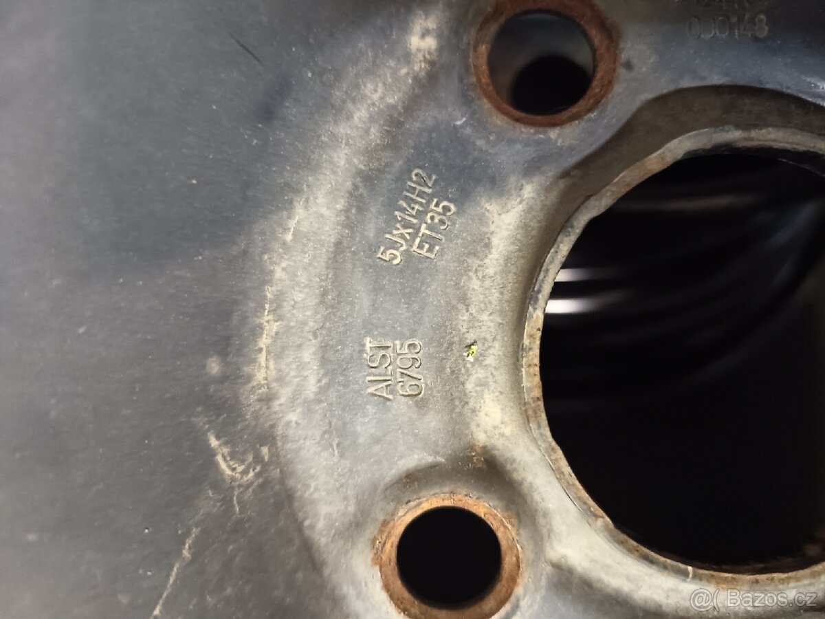 Plechové disky 14" 4x100 - 2