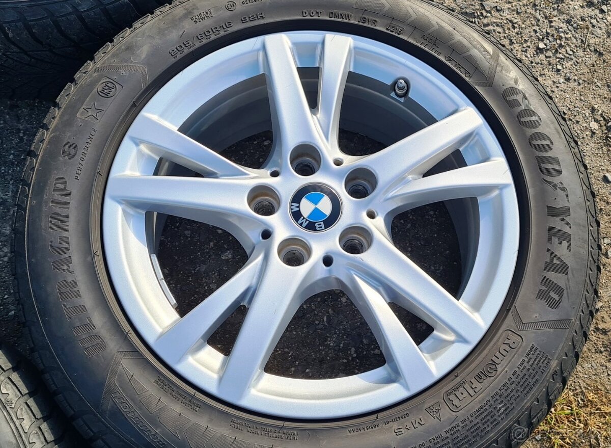 Orig. Alu sada BMW 2 F45 Active, Goodyear 205/60R16, 5mm - 2