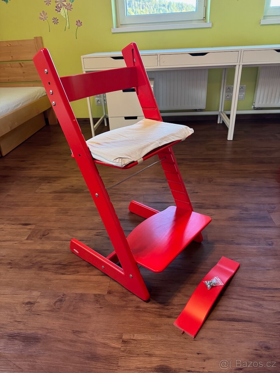 Židle rostoucí Jitro - červená - 2