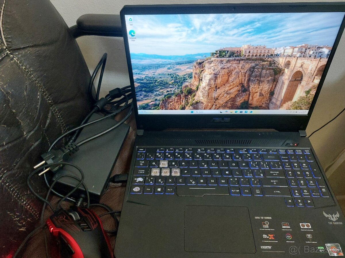 Herní ntb Asus Ryzen 7, 512 GB SSD, NVidia 4GB, 8 GB RAM - 2