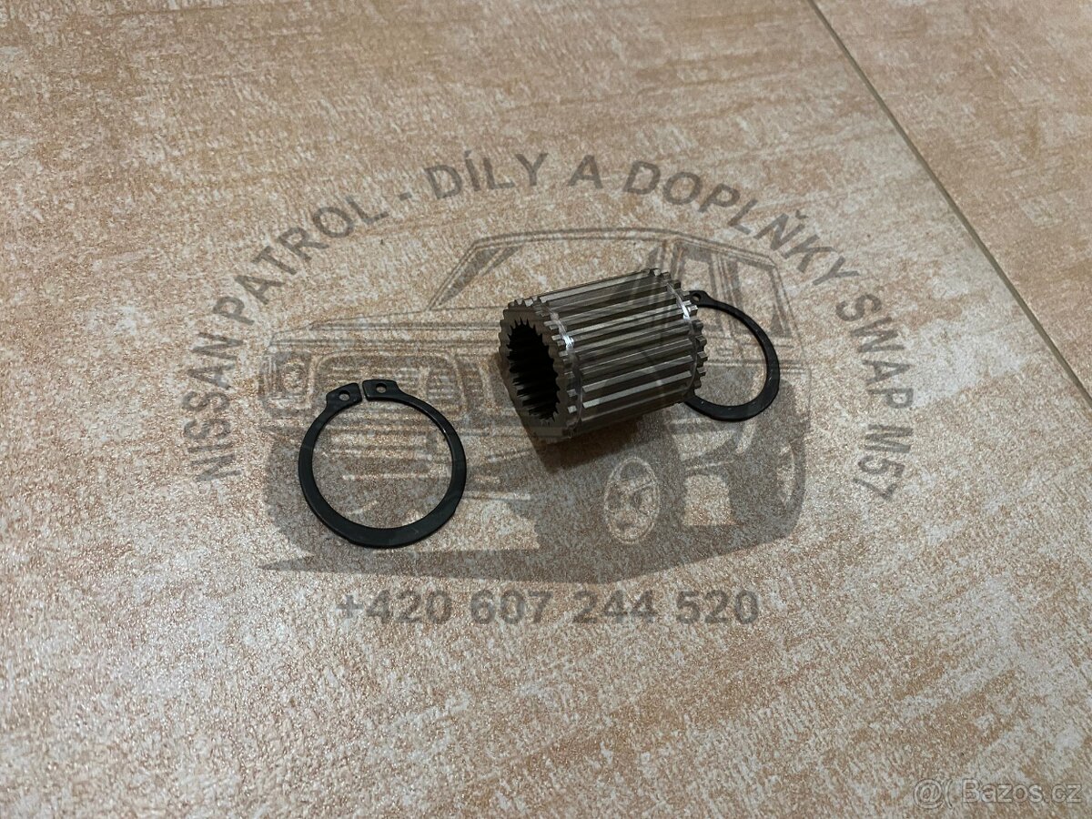 ADAPTÉR SPOJKOVÉHO KOTOUČE BMW-NISSAN PATROL SWAP M57 - 2