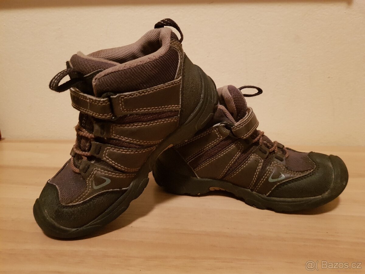 Dětské voděodolné boty KEEN vel. 29 EU hnědé - 2