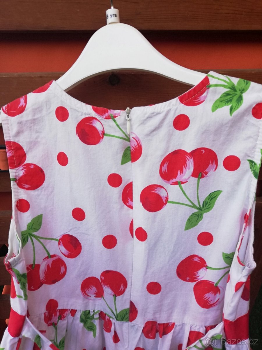 Krásné šaty dívčí vel. 5-6let. - 2