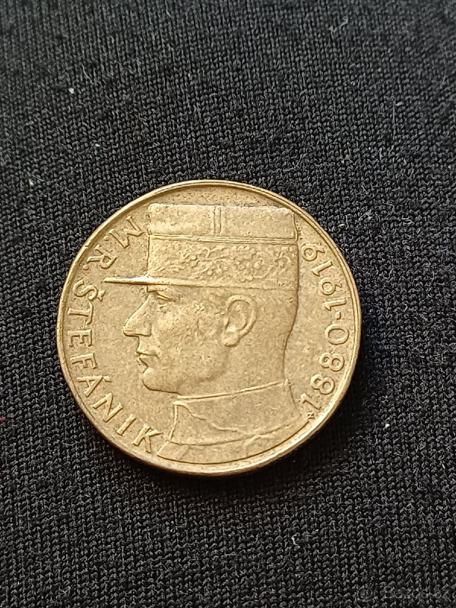 10 kčs 1991 Štefánik - 2