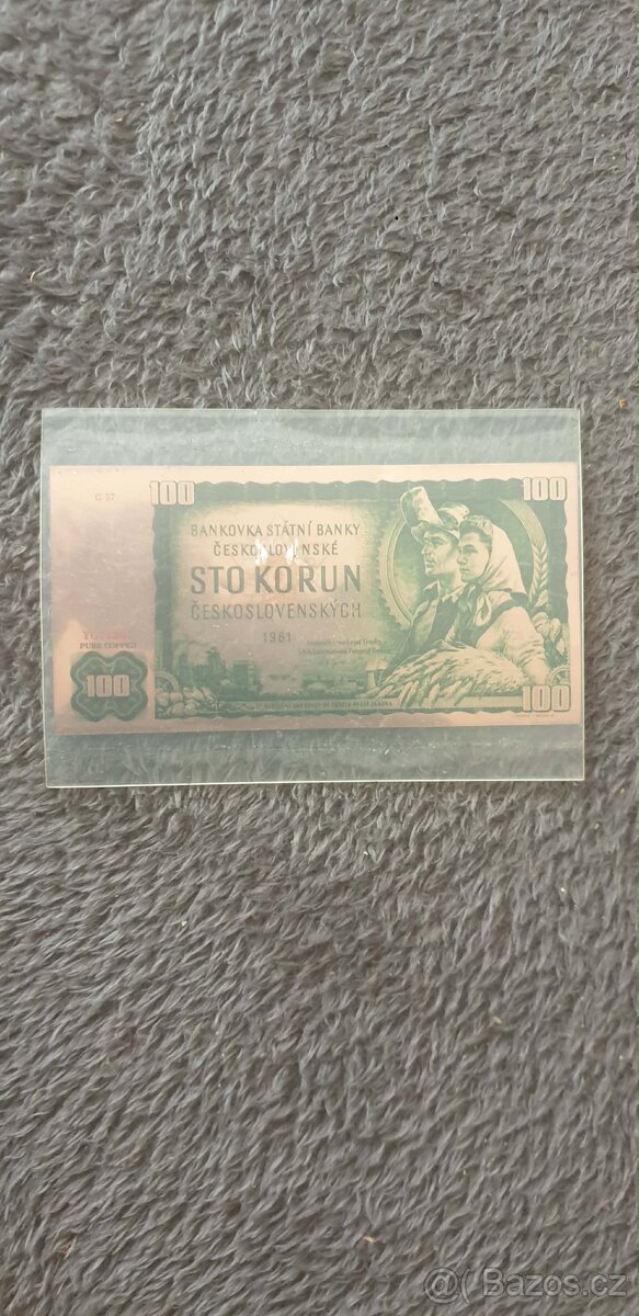 100kčs měděná edice - 2