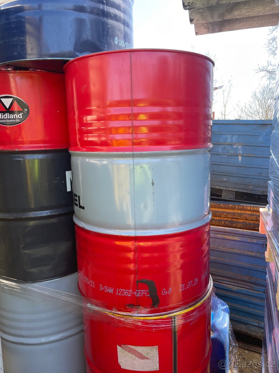 Plechový sud 200l - 2