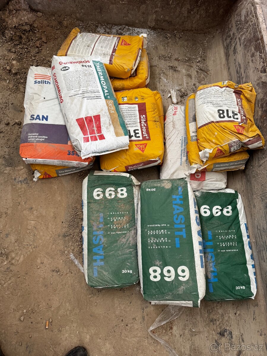 Mix všeho malta dlazdicky lepidla - 2