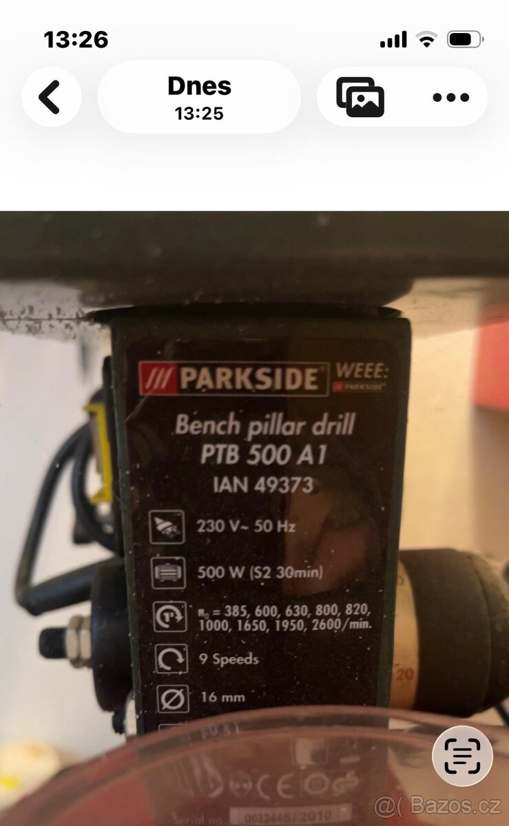 Stolní vrtačka - 2