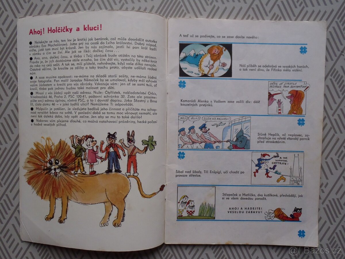 Čtyřlístek č.43 V říši sněžného muže - 2