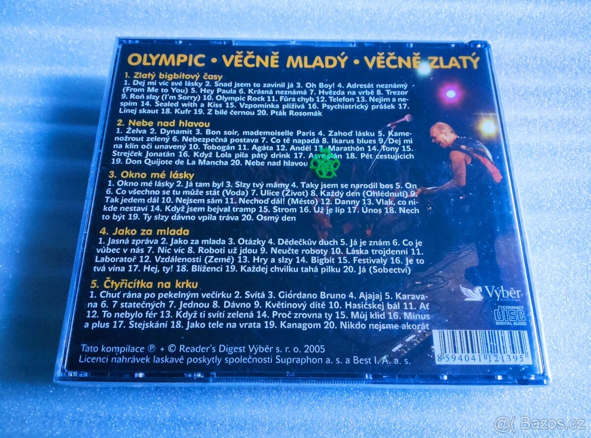 Cd - 5 cd Olympic - nové - 2