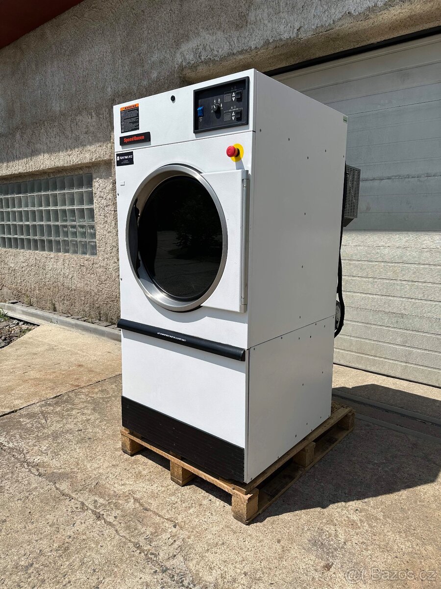 Profesionální průmyslová sušička SpeedQueen S350 - 16kg,plyn - 2