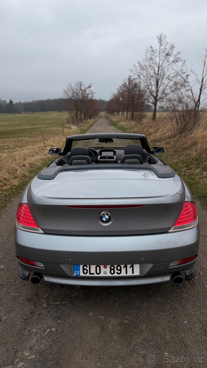 BMW E64 630i - manuál, 238 tkm - 2