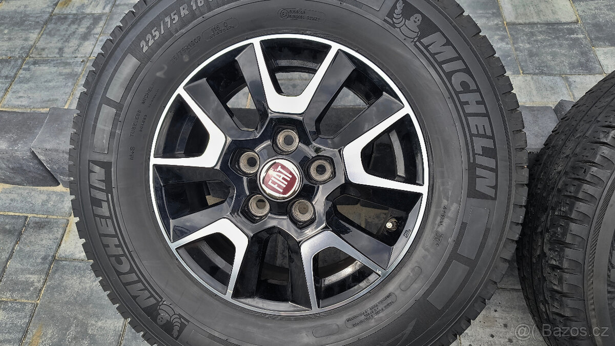 16 originál 5x118 FIAT CITROEN PEUGEOT CAMPER 225/75 R16CP - 2