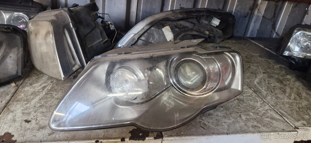Leve predni svetlo vw passat b6 bi xenon - 2
