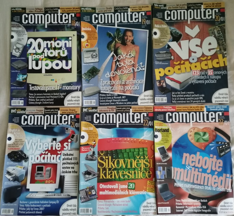 Časopis COMPUTER rocnik 2001 Jarni SLEVA - 2
