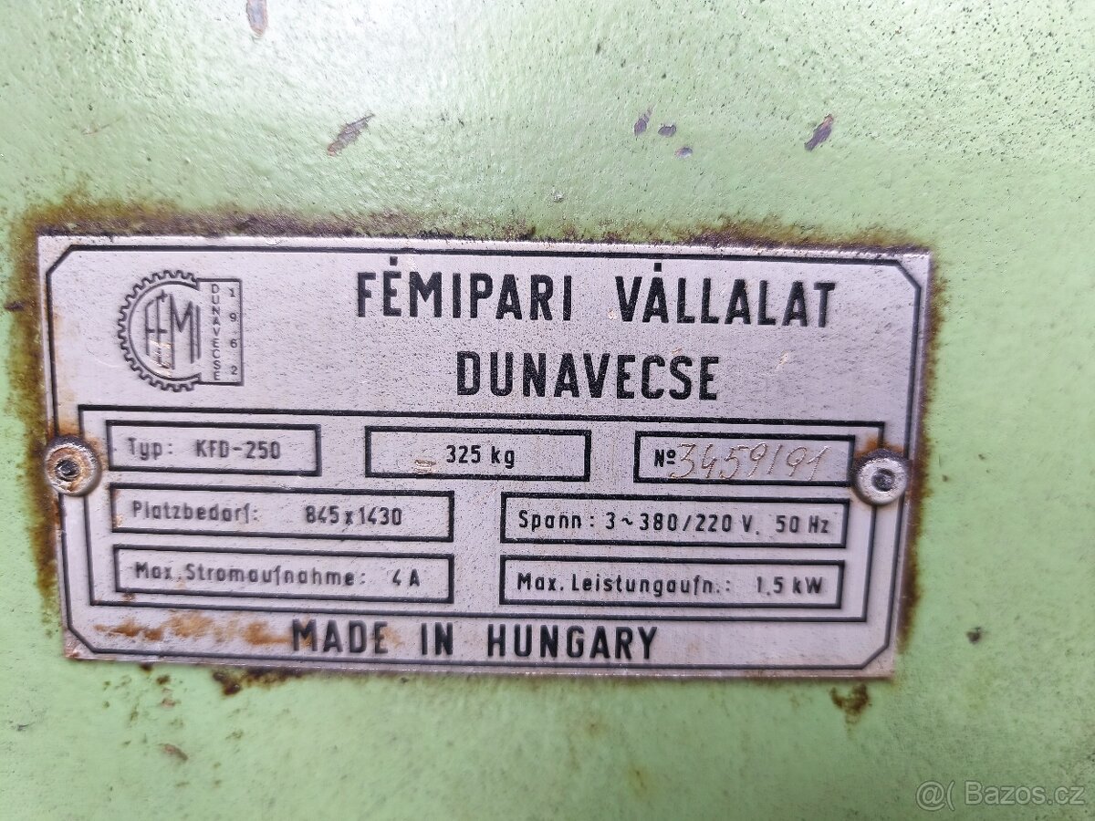 Strojni pila na kov - 2