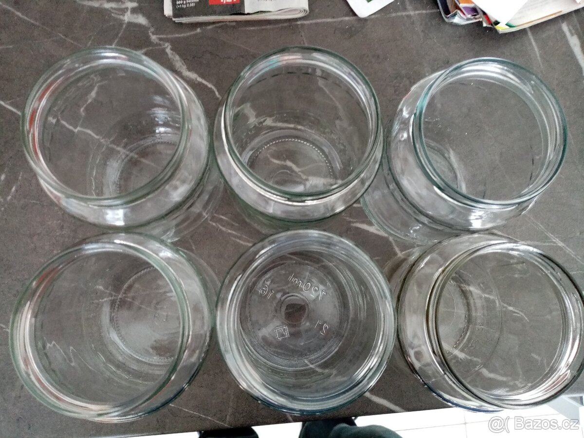 30 ks láhve na zavařování - 2