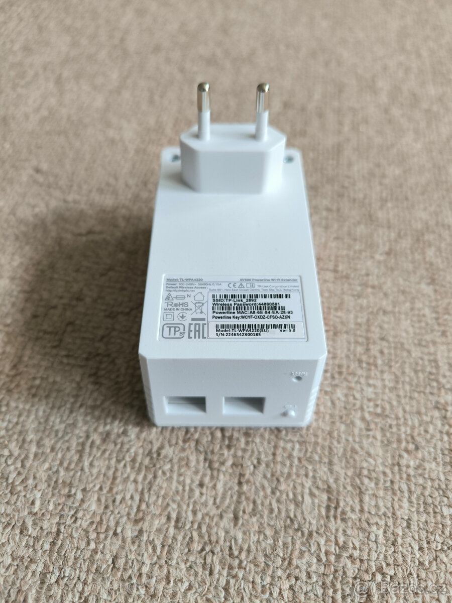 TP-Link AV600 Powerline Adapter - 2