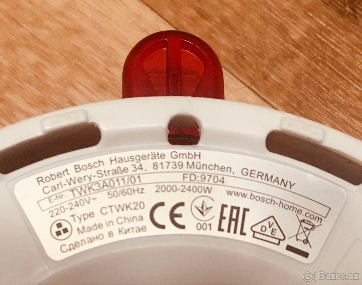 ND na Bosch TWK3A011/01 - 2