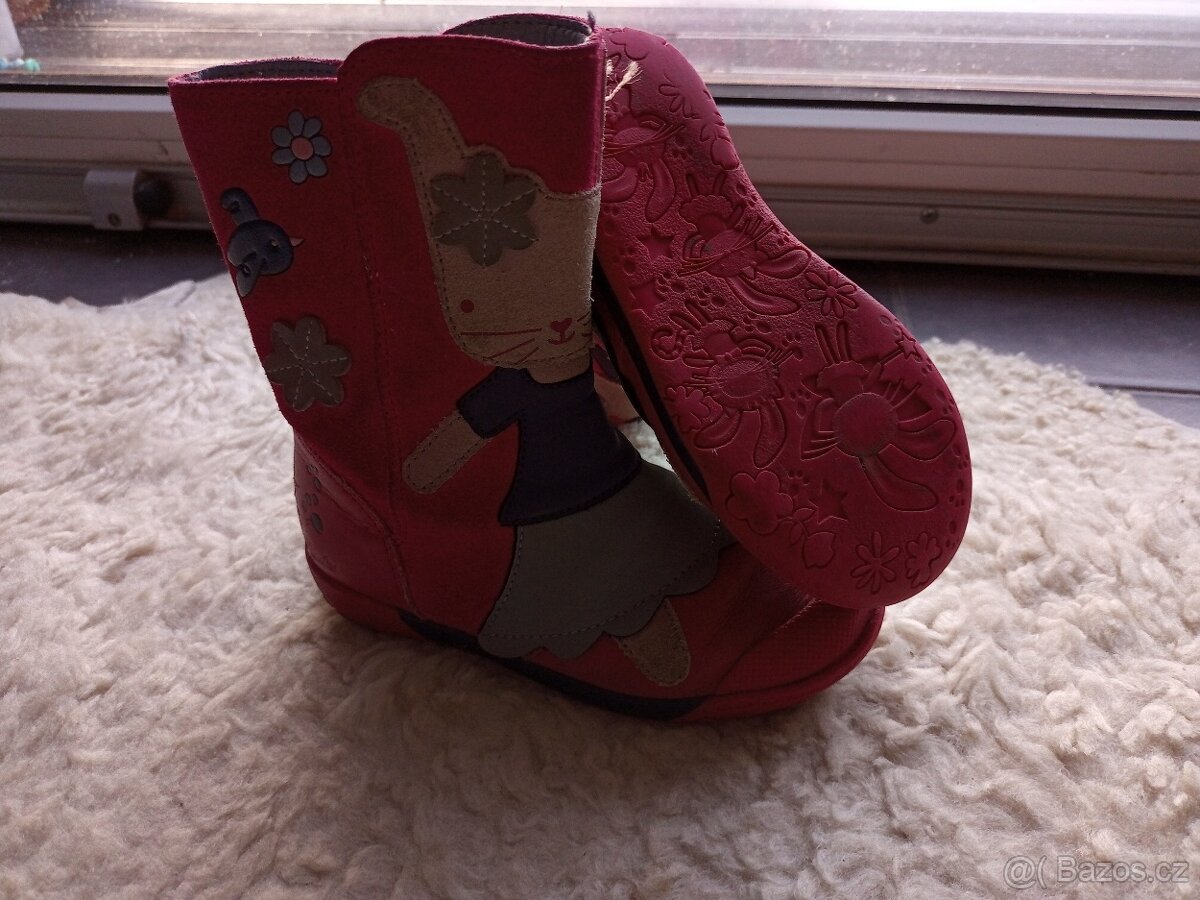 divci kozene boty zn. Clarks vel.25 - 2