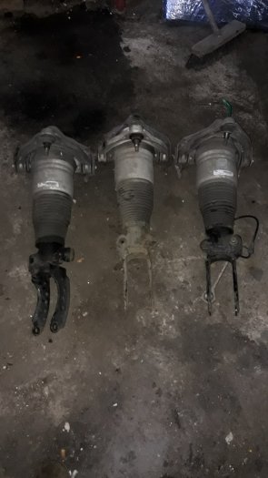 přední zadní měch tlumič vw touareg audi q7 cayenne pravý - 2