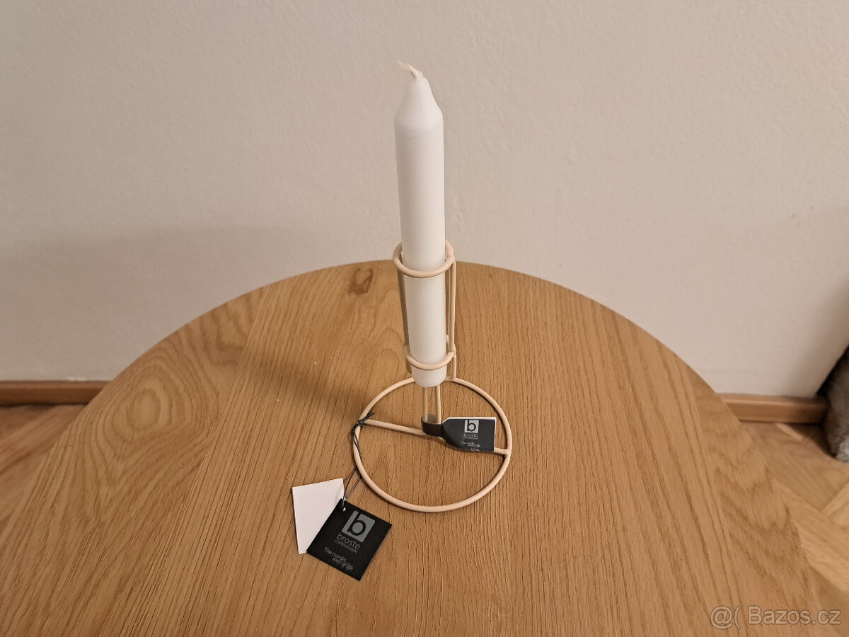 Broste Copenhagen - Svícen + svíčka - 2