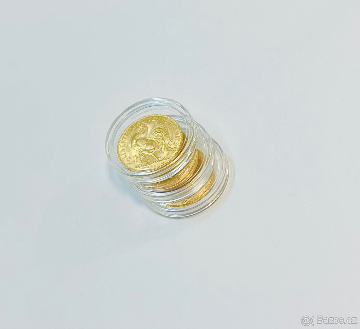 3x zlatá mince - 2
