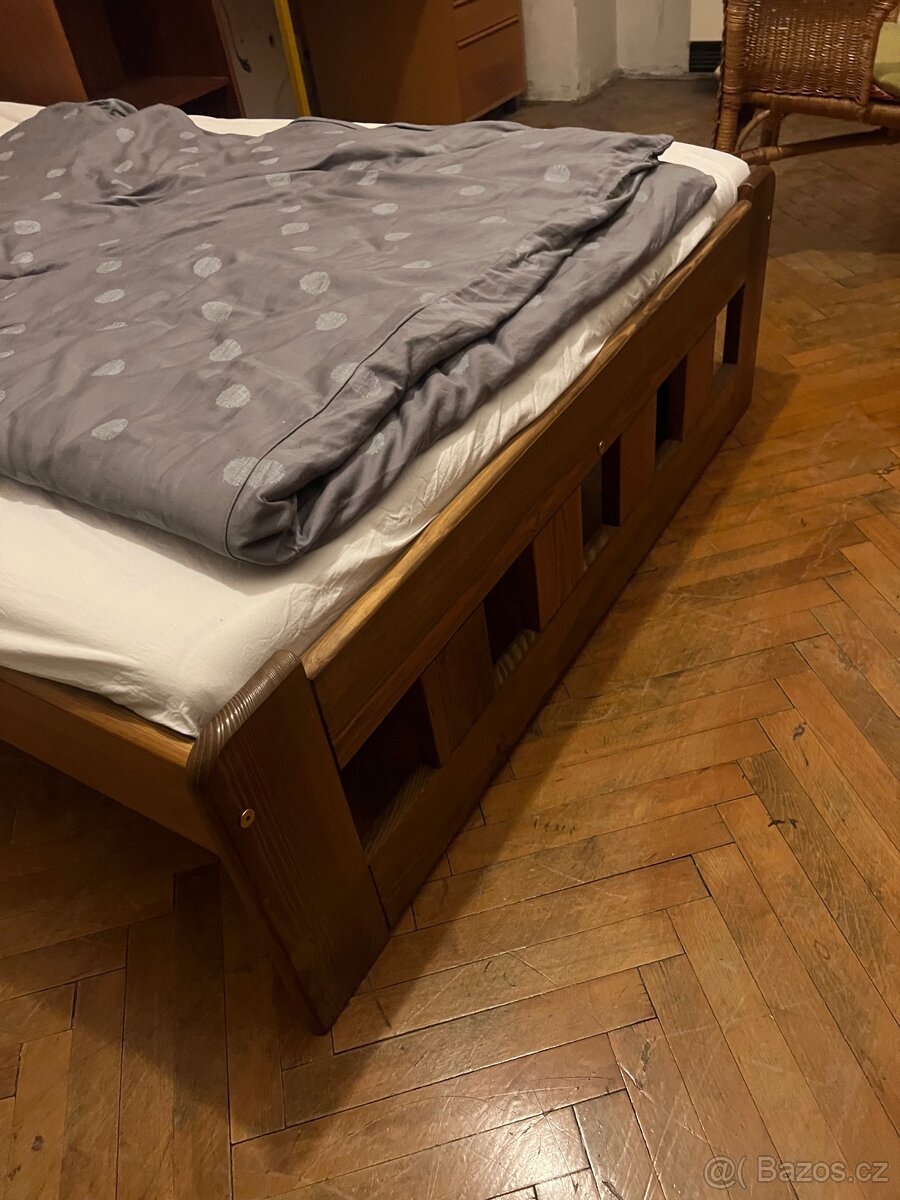 Postel s matrací (120 cm) - 2