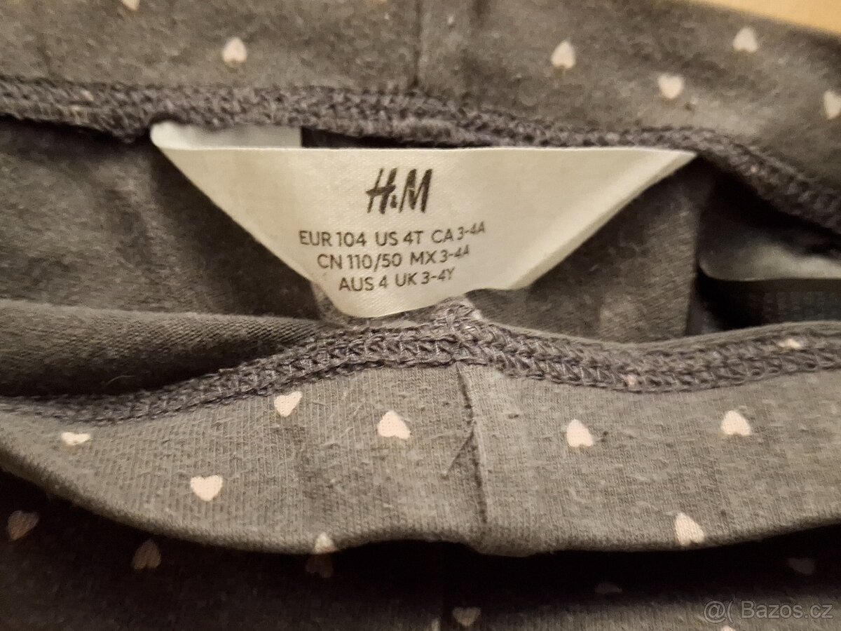 Dívčí legíny H&M 110 - 2