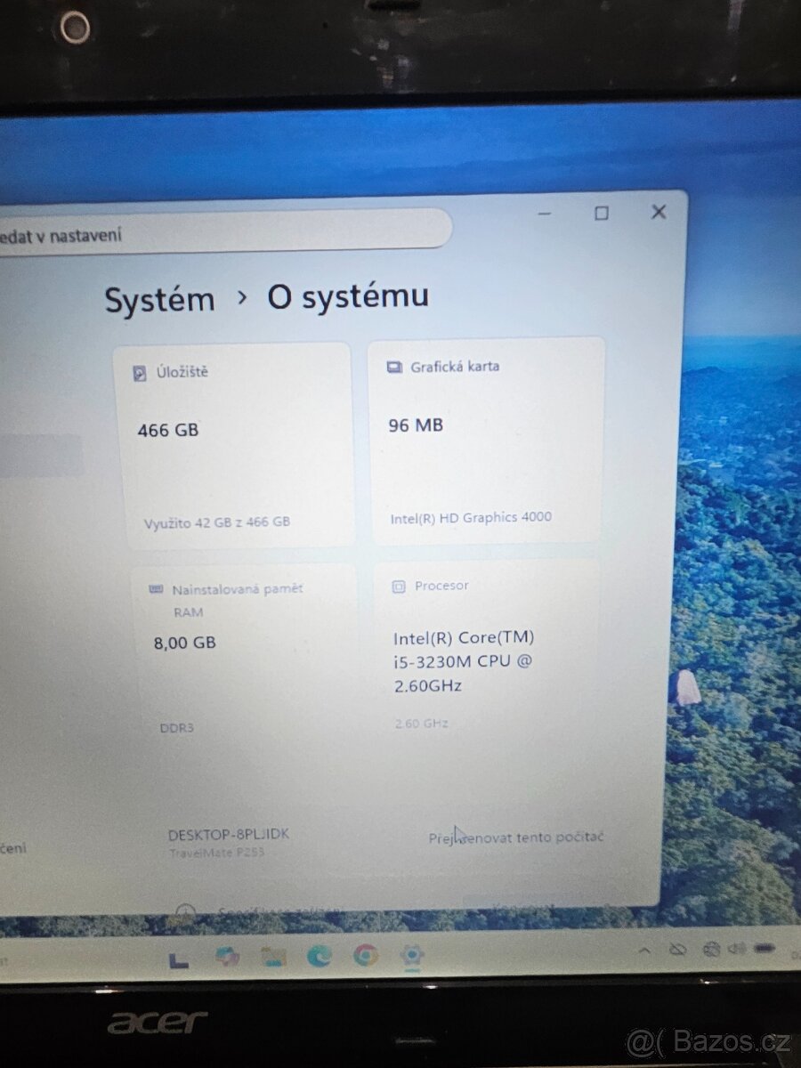 Acer travelmate p253 - 2