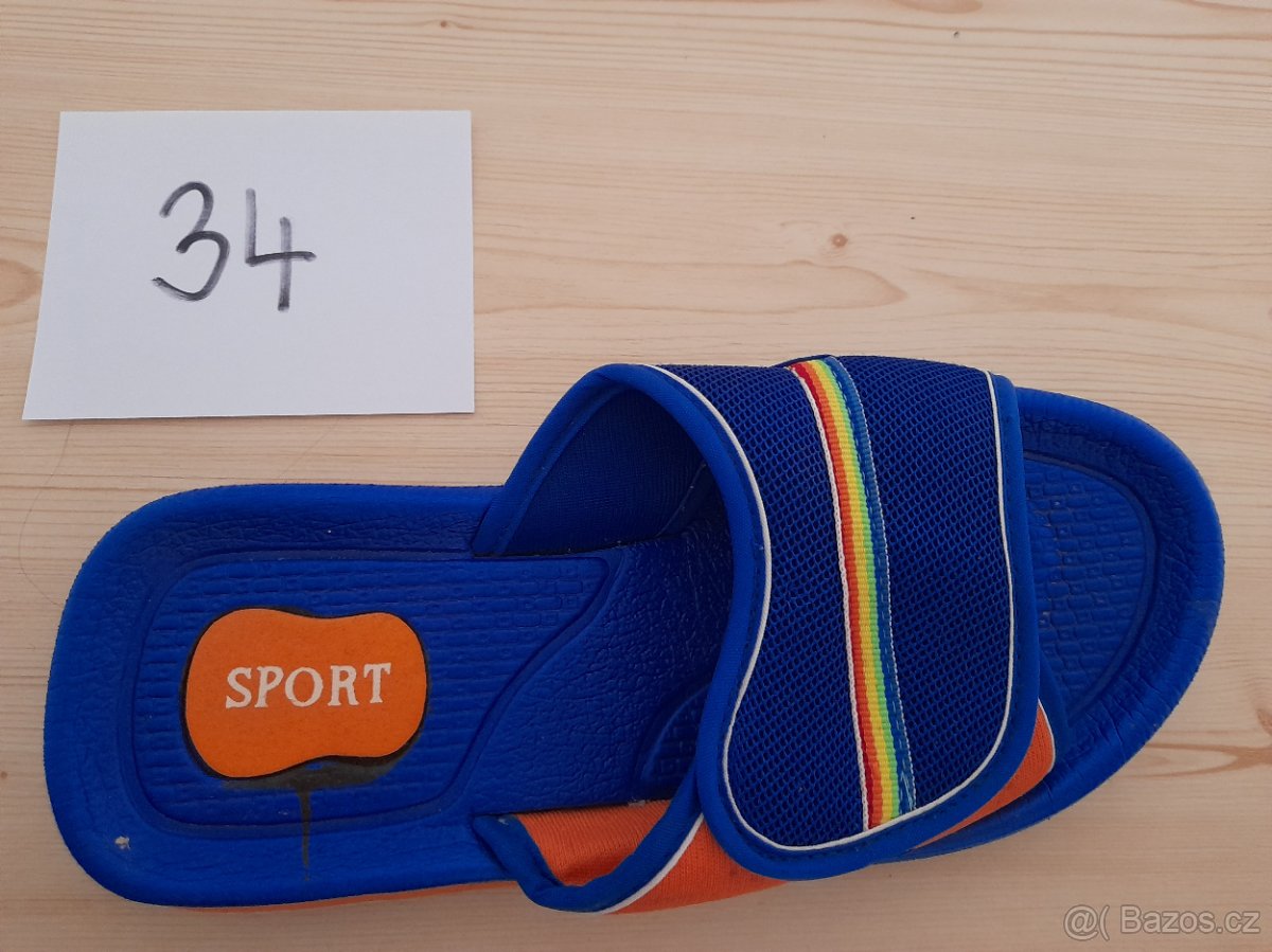 Boty vel.34 - 4 páry - 2