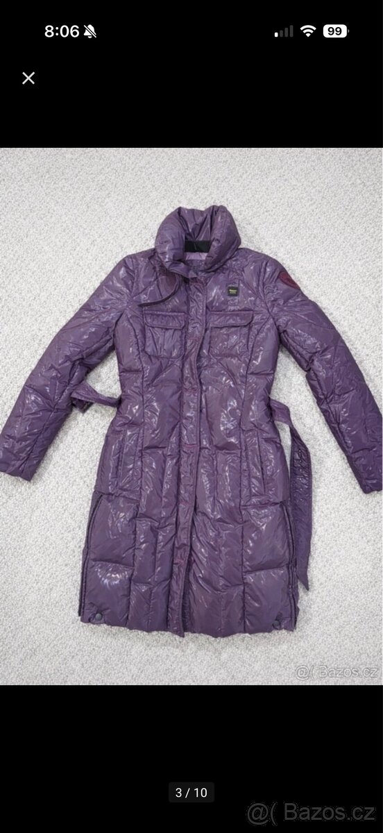 Zanovni perovy kabat Blauer vel S - 2