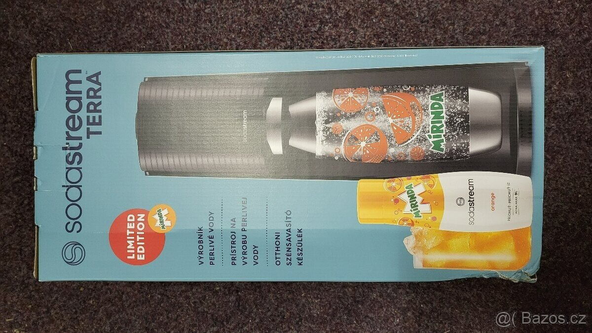 Sodastream TERRA Black MIRINDA Mpack - 2