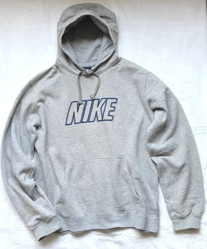 PÁNSKÁ ŠEDÁ MIKINA-NIKE-vel. M - 2