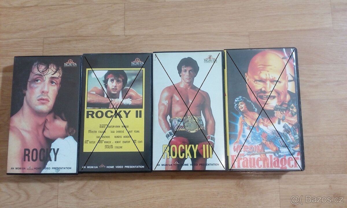 originální VHS kazety (videokazety) - 2