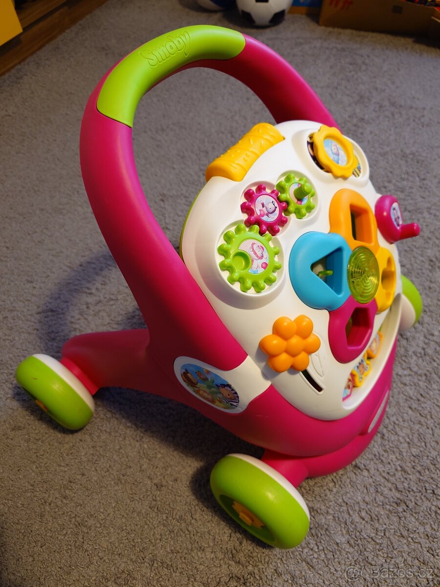 Multifunkční chodítko Smoby Cotoons Walk & Play - 2