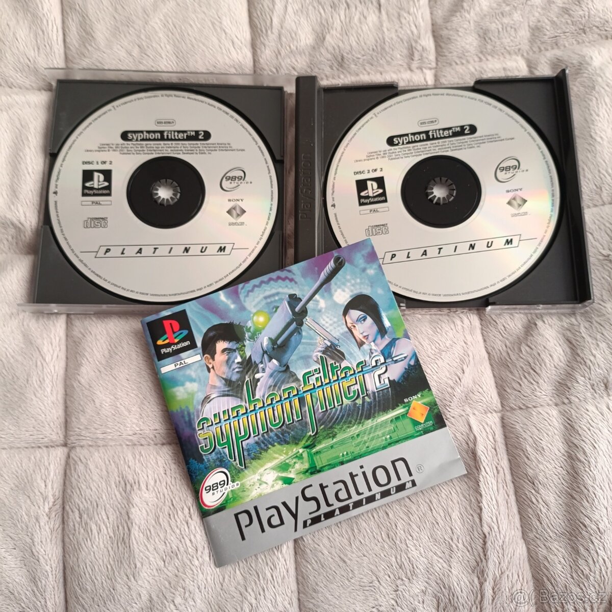 Syphon Filter 2 - Platinum - Playstation 1 - 2