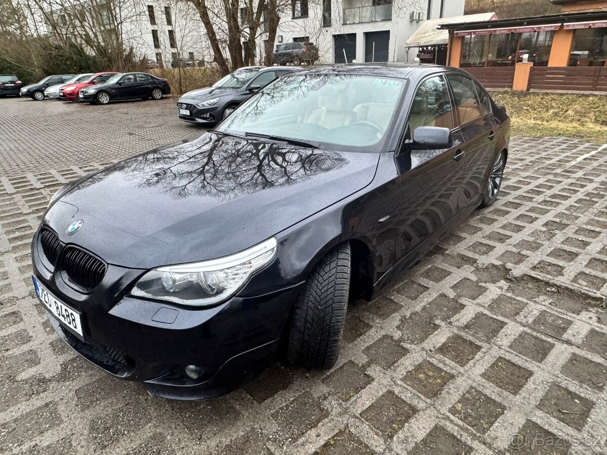 BMW E60,525d, M-paket,čip + tuning downpipe - 2