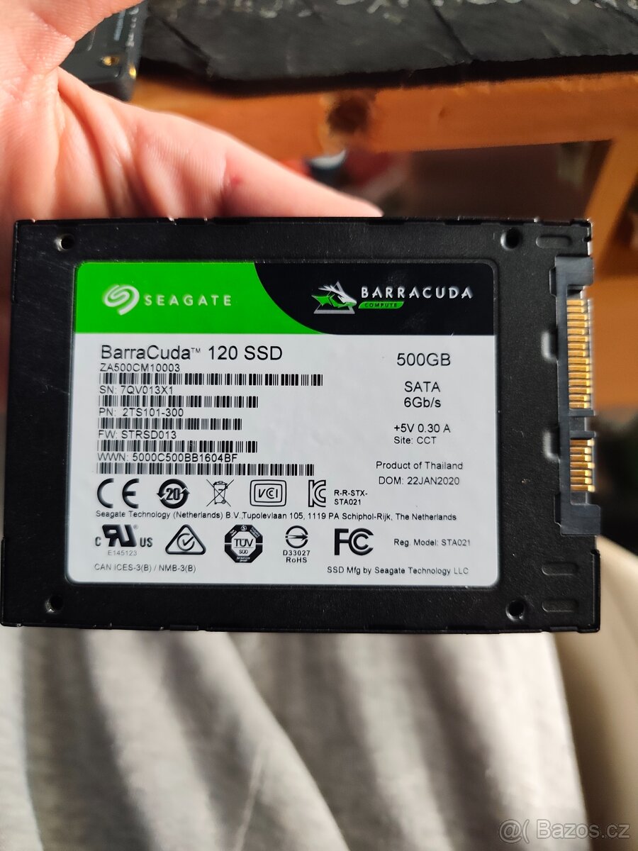 SeaGate Barracuda compute 500GB SSD - 2