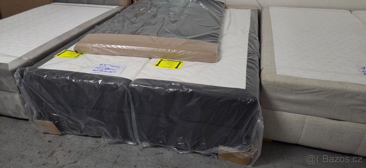 Nová Postel 160/180×200/220cm Boxspringsbett - 2